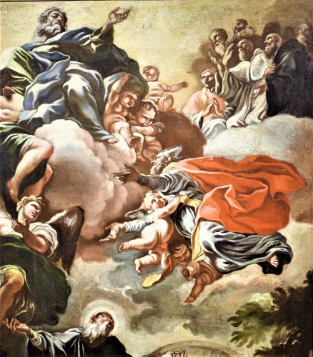 Le triomphe du Christianisme - Francesco Solimena (1657-1747) atelier - Romano Ischia